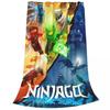 N-ninjagos Coral Fleece Plyšová deka Přehozy na postel pohovku Super měkké přehozy na postel