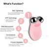 Microcurrent Facial Massager, Face Lift Massager, Skin Rejuvenation, Y Shaped 3D Roller Device, Anti Wrinkle Facial Massager