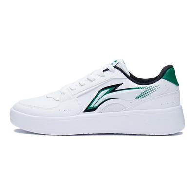 Li Ning Galaxy Textile, Leather Classic Slip Resistant, Abrasion Resistant, Lightweight Low Top Skateboard Shoes AGCS253-1