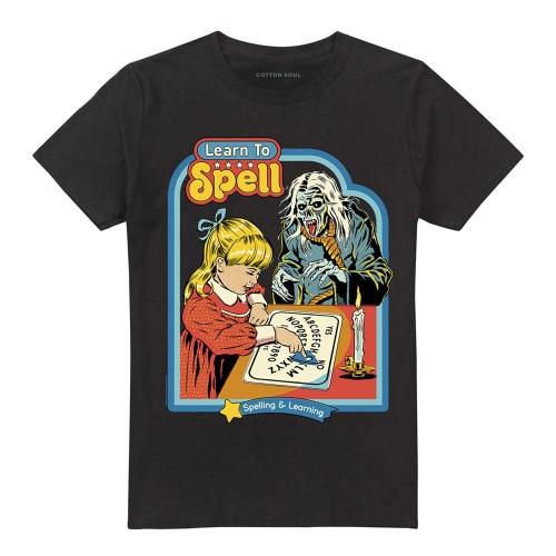 Steven Rhodes Unisex Adult Learn To Spell T-Shirt