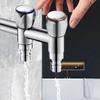 2pcs  & Cold Tap Top Head Faucet Cover Chrome Plated Replacement Set Kitchen Bathroom Faucet Handle