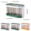 Utensil Holder Cutlery Drainer Kitchen Tableware Storage Bucket Plastic Chopstick Spoon Storage Rack Detachable Kitchen Tools