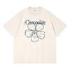 :CHOCOOLATE Daisy Couple Print Short Sleeve T-Shirt