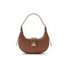New CHARLES&KEITH PU Crescent Bag, Shoulder Bag Small Women's Noir Black/Chalk White/Cognac Light Umber/Pewter Tin Gray CK2-50271205