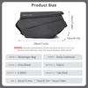 Chest Bag Sling Backpack for Man To Travel  Hiking Leisure One Shoulder Multipurpose Fashion Waist Bag Travel Backpack for Work