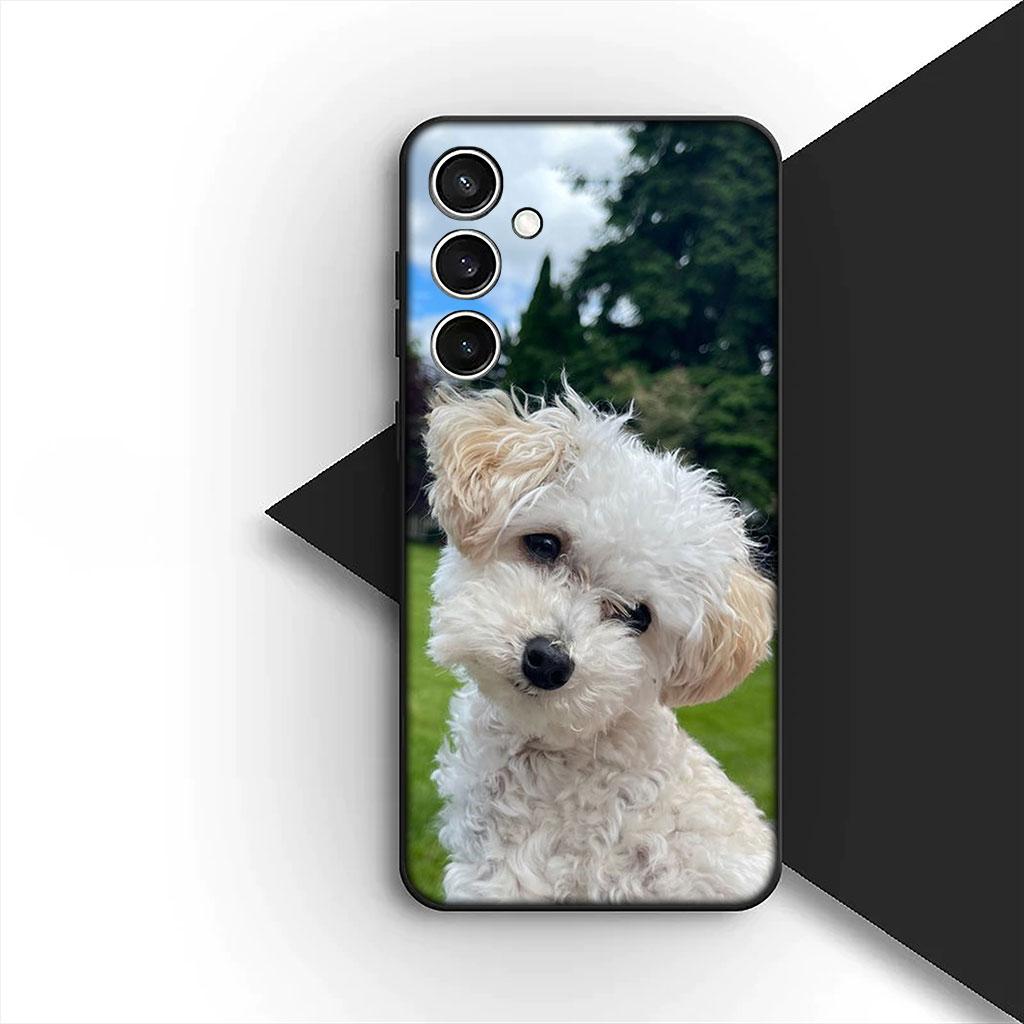 

Casing Phone Cover for Samsung Galaxy S22 S21 S20 FE Ultra Plus A07 A17 A15 A16 A25 A57 A37 Case Bichon Frise Pomeranian Dog Galaxy A25 5G