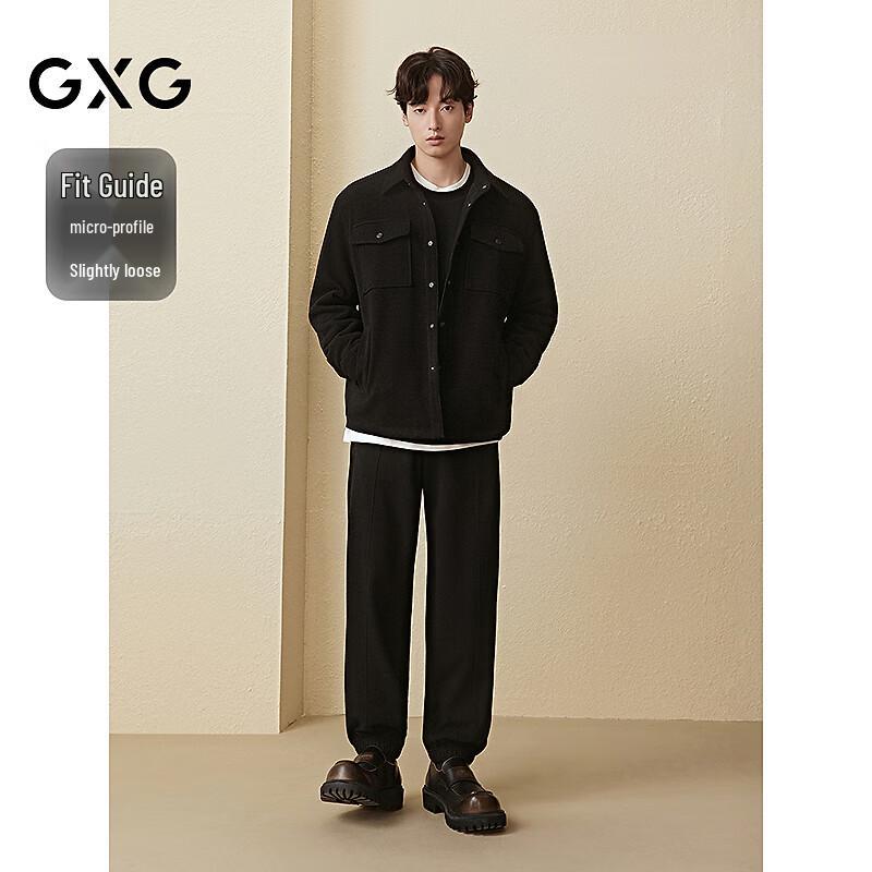 GXG Men's Structured Vertical Stripe Casual Jacket
