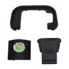 Viewfinder Eyecup Fit for RP R8 Camera Easy To Install Portable Eyepiece Eye Cup with Hot Shoe Cover Hot Shoe Level