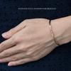 Zanypolo Tarzini Diamond Stainless Steel Pair Bangle