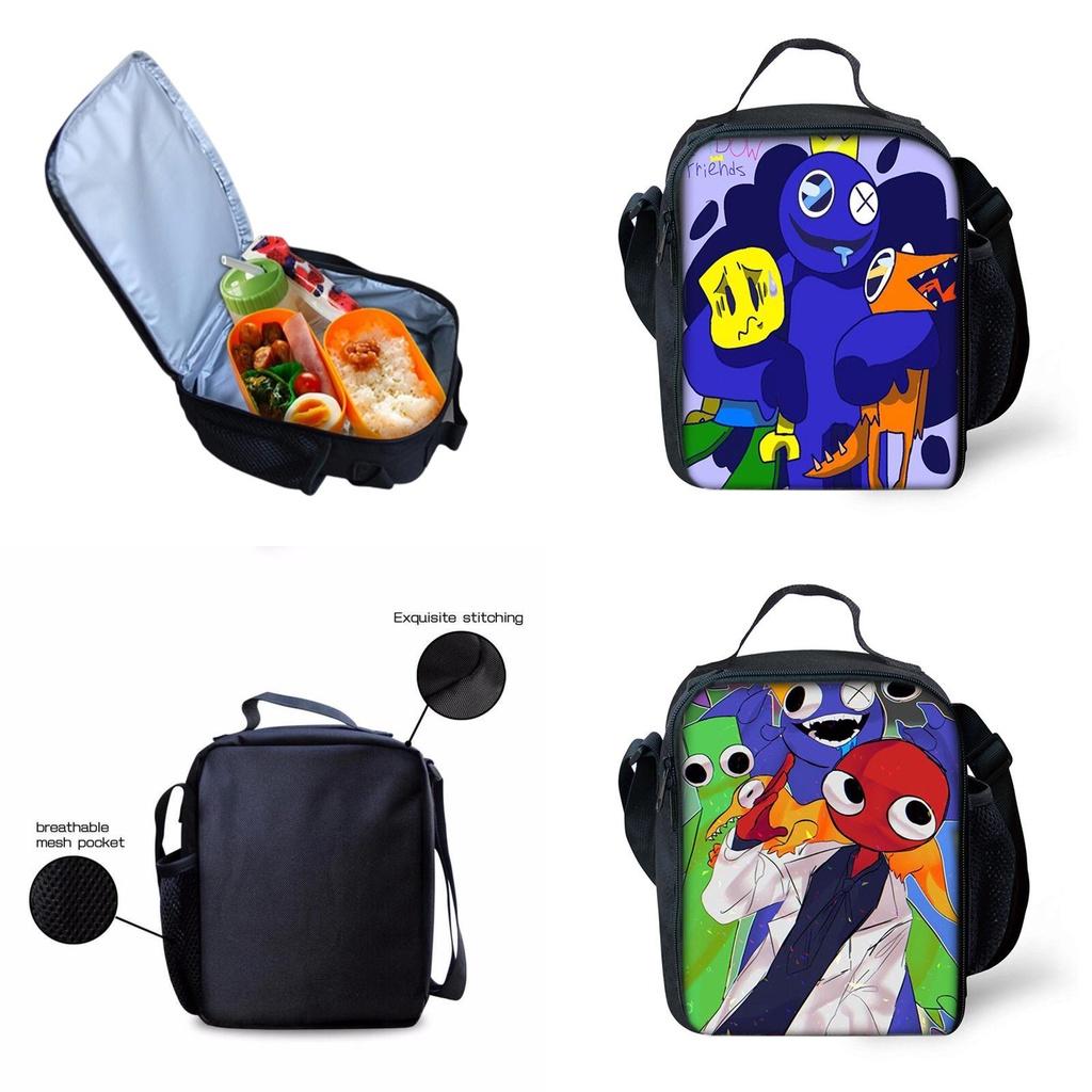 Roblox Rainbow Friends Insulated Lunch Bag For Kids Waterproof And Large Capacity