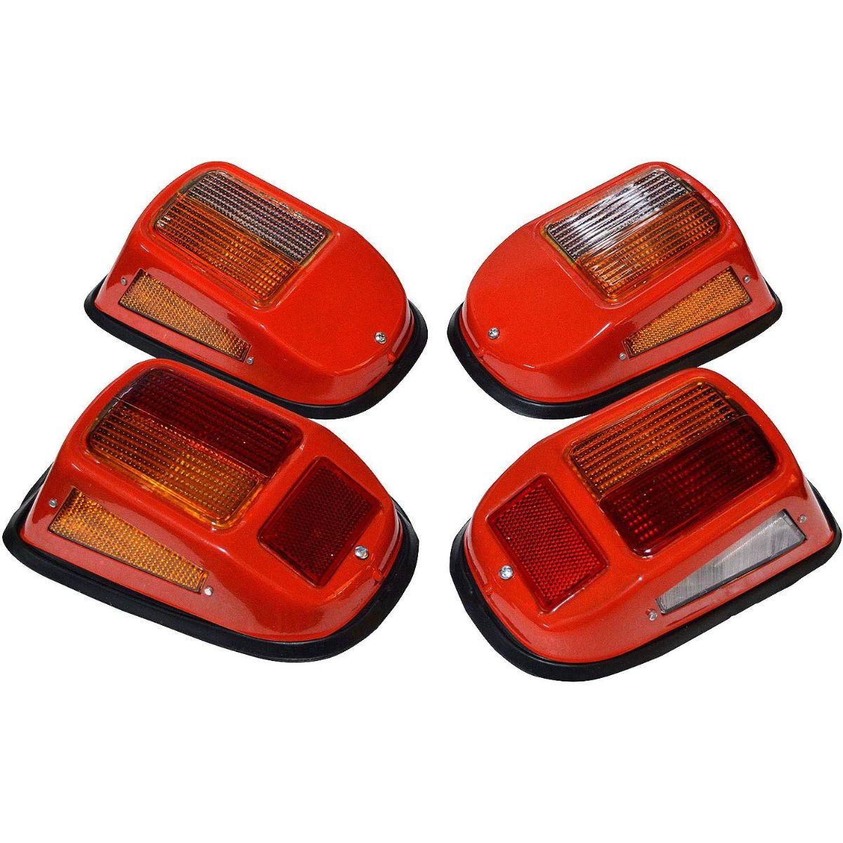 

Front and Rear Combination Tail Light Assembly with 12v Bulbs Suitable for Steyr Tractor 30 50 90 430 430B 450 540 548 650 658 760 768 красный/янтарь