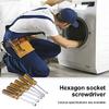 Hex Key Socket Screwdriver Socket Screwdriver Hand Tool Socket Screwdriver