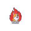Creative Animal & Plant Brooch Set – Cute Metal Badge Collection