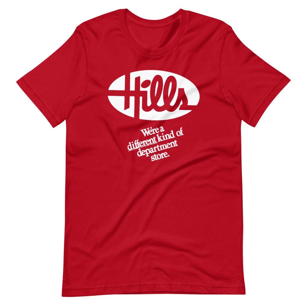 HILLS Department Store Vintage Style Graphic Tee Short-Sleeve Unisex T-Shirt XL