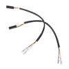 1Pair Fit For GSF650N/S Motorcycle Turn Signal Wire Adapters Indicator Cable Plug Connector Accessories
