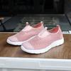 Shoes Women's Walking Shoes Lightweight Mesh Hollow Breathable Women's Shallow Mouth Casual Mother Shoes Single Mesh Shoes Summer