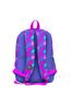 Sac à dos d'école Coral High Kids rose lavande à quatre compartiments avec port USB et motif cœur 23263