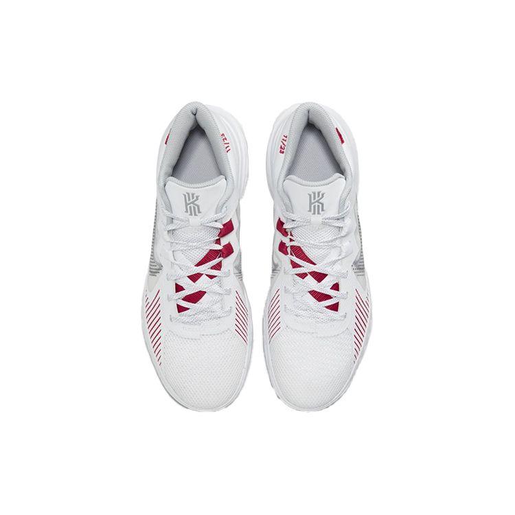 Nike Kyrie Flytrap 5 White University Red Men Sneakers Black Wolf-Grey CZ4100-100