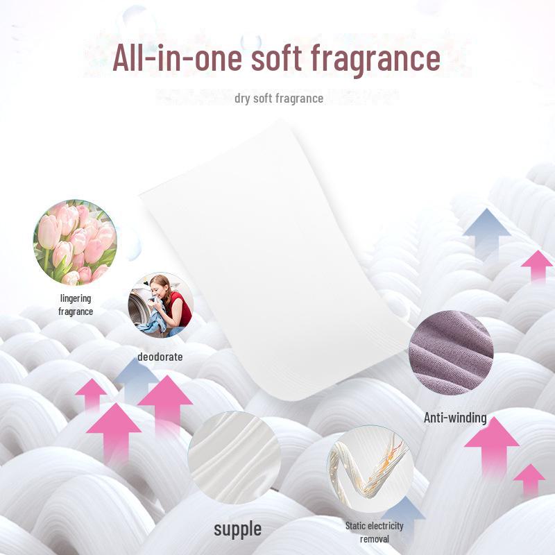 Aromatherapy Fragrance Laundry and Softening Tablets for Static-Free Clothes