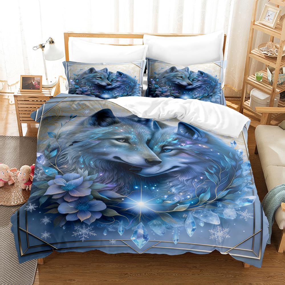 Luxury Floral Bedding Set Gold Butterfly 3D Print Duvet Cover Pillowcase Breathable Wrinkle-Free For Bedroom Decor