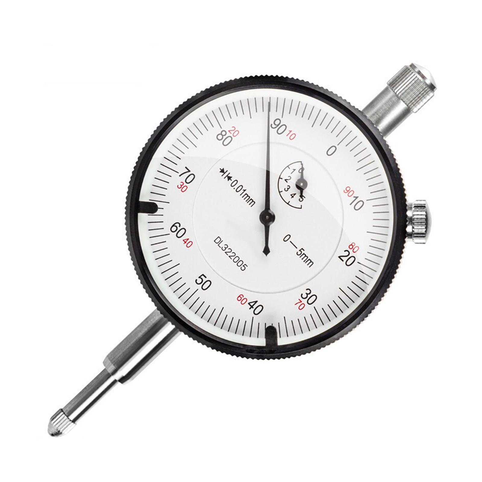 

Большой циферблатный индикатор диаметром 56 мм с четкой маркировкой. Циферблат из алюминиевого сплава. Точные измерения. Прочный для различного использования. 5