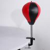 Desktop Punching Bag Wall-Mount Punching Ball Stress Relief Boxing Training Bag with Clamp Portable Speed Bag for Kids Adults