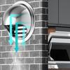 Wall Mount Exhaust Vent Cover 304  for 60mm 150mm Pipe Durable Outdoor Air Grille for Kitchen Workshop
