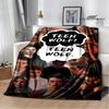 Film Teen Wolf bedruckte Decken Picknickdecke Warme Decke Weich und bequem Decke für Zuhause und Reise Bettwäsche Geburtstagsgeschenk