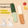 Multifunctional Double-Headed Fruit Peeler Knife for Home and Dorm Use