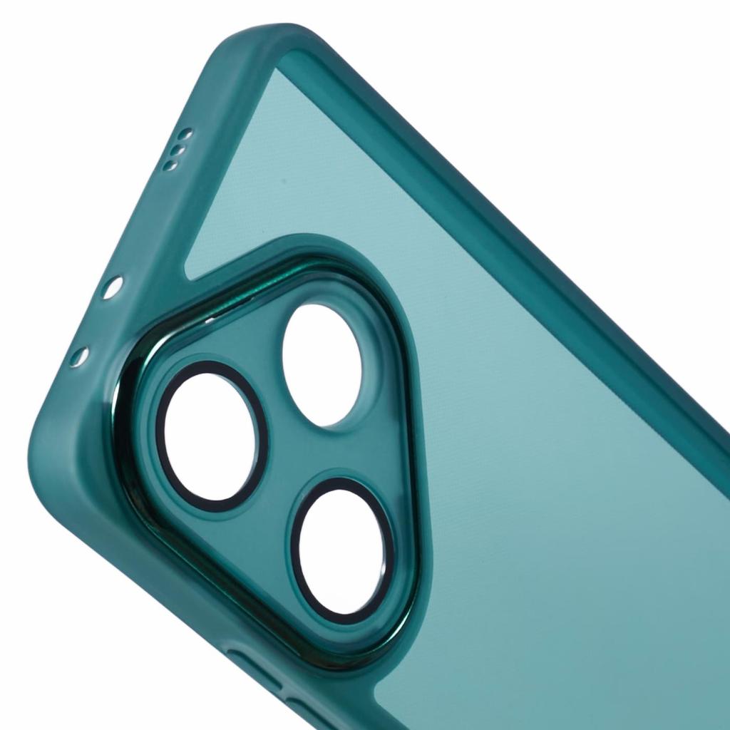 DKSM Series For Xiaomi Poco F6 5G/Redmi Turbo 3 5G Case Electroplated Camera Frame TPU Phone Cover