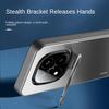 For Redmi Note 14 Pro Plus 14pro Metal Lens Camera Holder Cover for Redmi Note14 Pro+ Shockproof Matte Protection Kickstand Case