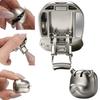 Stainless Steel Mini Nail Cutter Foldable Design Toenail Trimmer Fingernail Clippers  Home Use