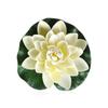 Leaves Home Decoration Floating Plants Artificial Lotus Flower Water Lily Simulation Fake Plants
