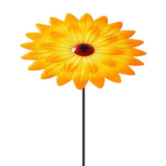 1/2/3Pcs Flower Shape Plants Umbrella Stake Weather-proof UV Protection Outdoor