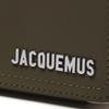 Jacquemus Minimalist Fashion Versatile Daily Commuter Fabric Crossbody Bag Men bags Dark-Khaki JAQBGBA0910MK