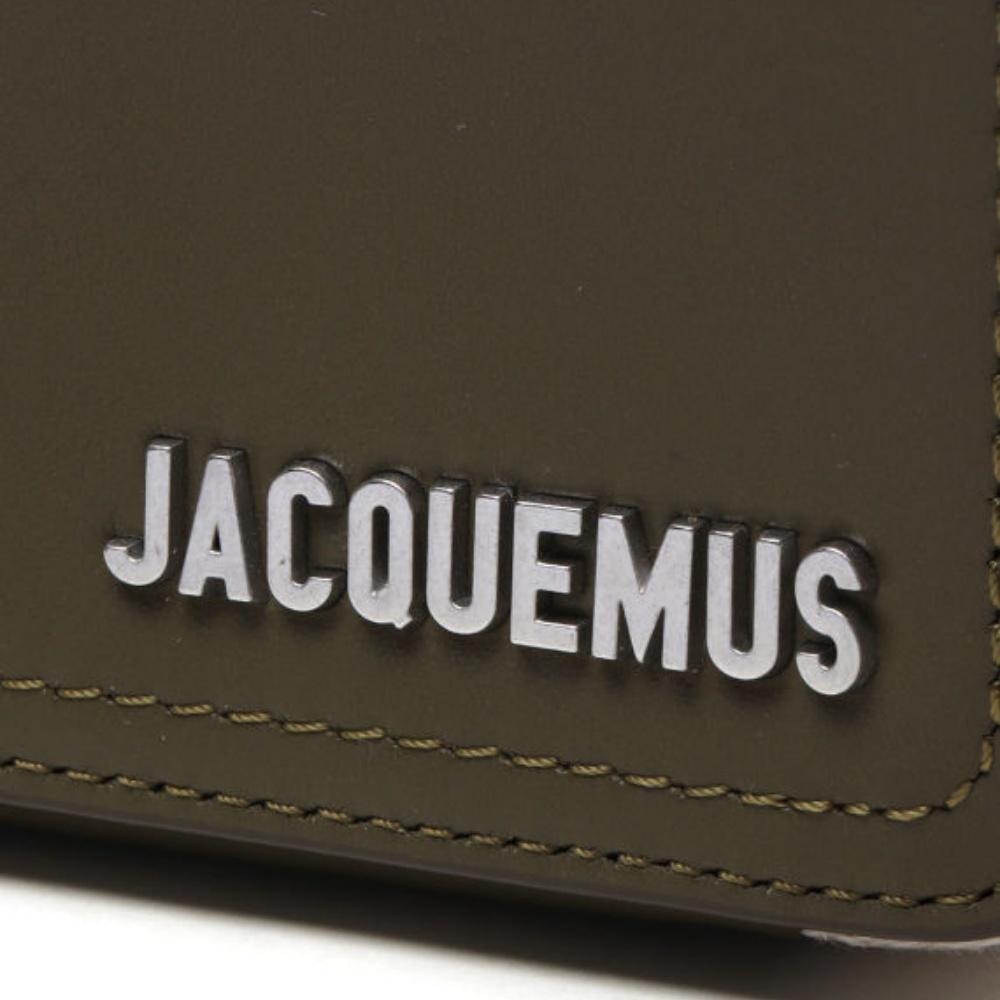Jacquemus Minimalist Fashion Versatile Daily Commuter Fabric Crossbody Bag Men bags Dark-Khaki JAQBGBA0910MK