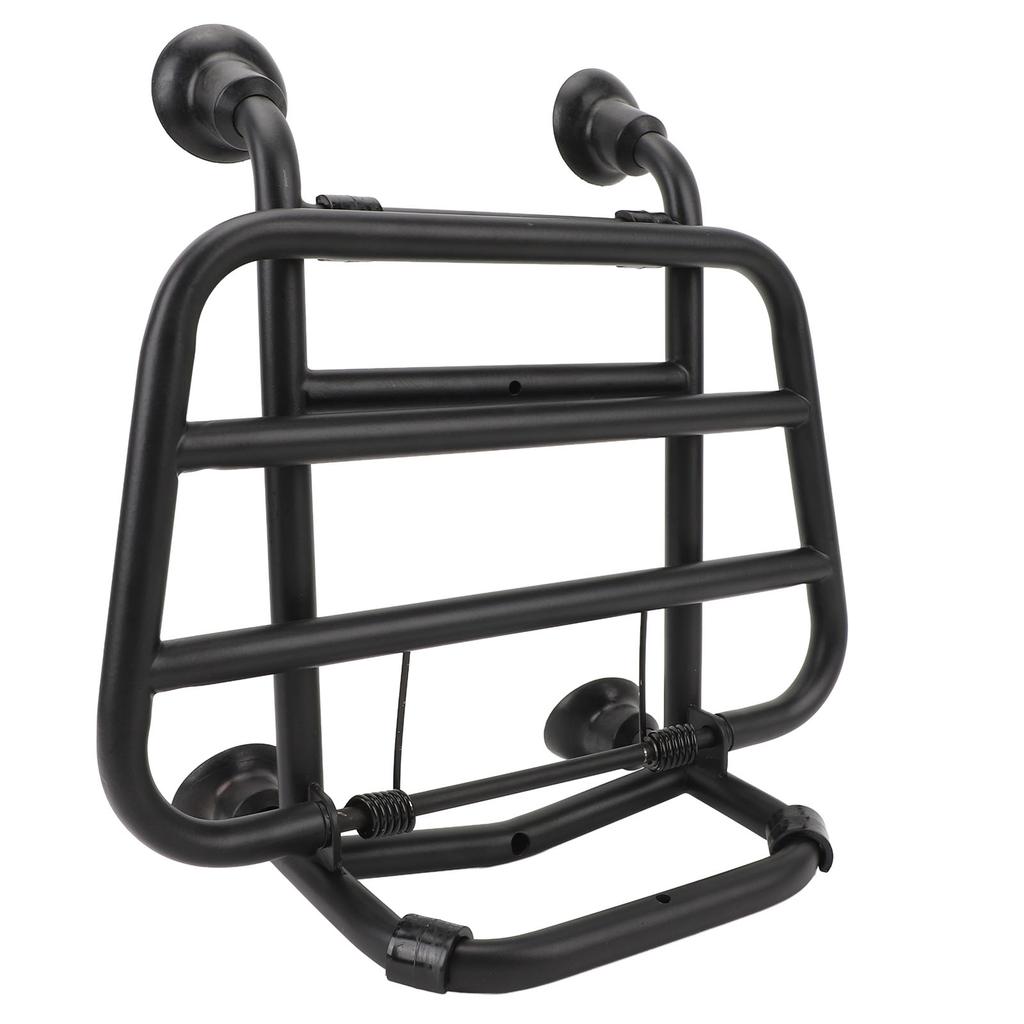 Motorcycle Front Luggage Rack Iron Scratch Resistant Cargo Holder Shelf Replacement for Vespa