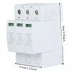Multifunctional 3P Protective Arrester 1000V Din Rail House Protector 40KA Arrester Device Commercial Lighting