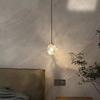 2026 Creative Bedroom Bedside Chandelier Ice Design Sense Restaurant Light Porch Lava Shape Fishing Line Chandelier Glass Hot