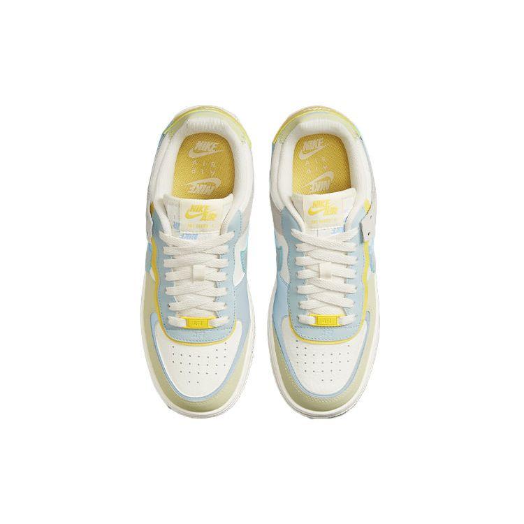 Nike Air Force 1 Shadow Ocean Cube Sneakers Donna Multicolore Sail Light-Marine DR7883-100