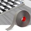 Holzoptik Selbstklebender Bodenübergangsstreifen Winddicht Insektendicht Türbodendichtung Flexibles PVC-Material