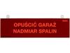Kontrola dostępu – Znaki na ogrodzenia