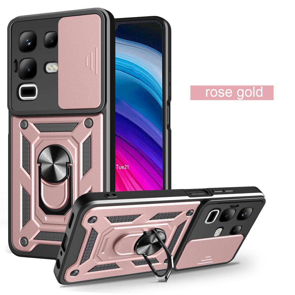 

Camera protect case for Infinix Note 50x Note 50 Pro + Note 40x 30 Pro INFINIX Zero 40 30 Armor Hybrid Metal Ring Holder Cover Infinix Note 30 Pro