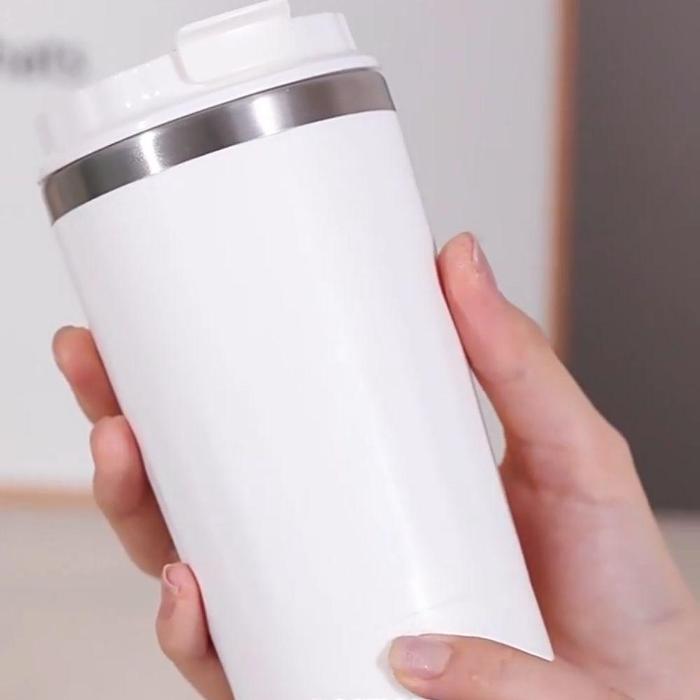 400ML Electric Coffee Mug Stainless Steel Coffee Cup Portable Automatic Mixing Cup  Coffee