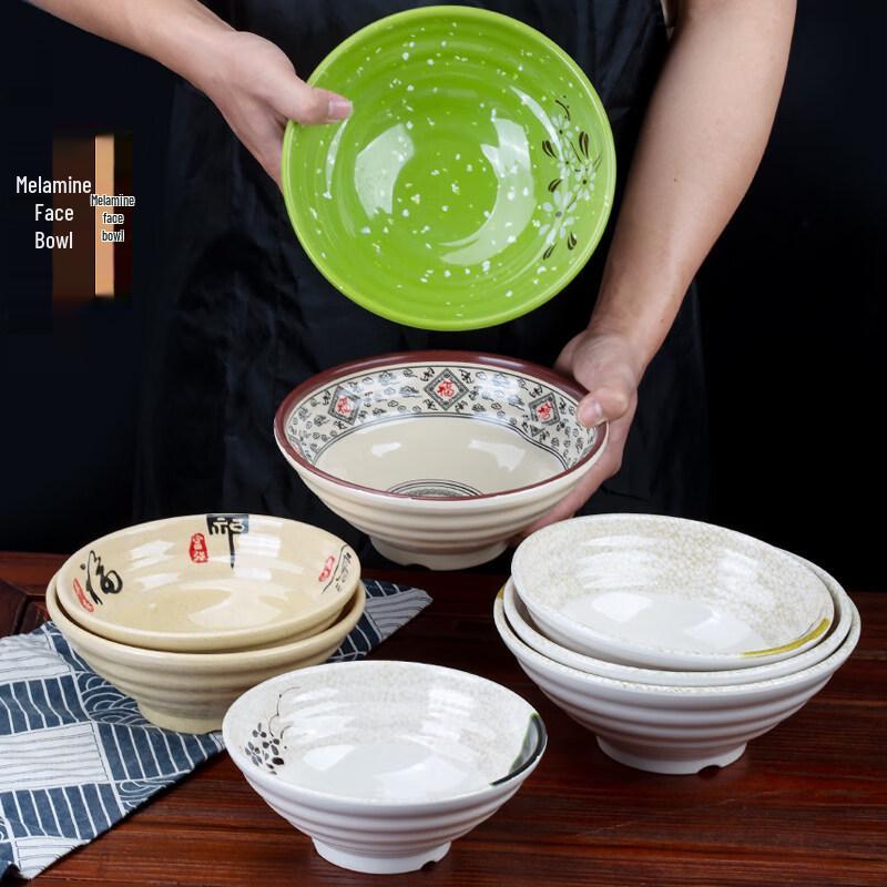 Durable Melamine Noodle & Soup Bowl