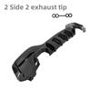 Diffuseurs Splitters Arrière Noir Brillant Style MP Pour BMW Série 1 M Sport F20 F21 M135i M140i 2015-2019 Kits Carrosserie Tuning