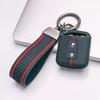 Key Fob Cover for Nissan Qashqai Micra Tiida Sunny Livina Sylphy with Keychain Anti-Scratch Surface Shockproof Structure Soft Grip Texture