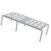 Kitchen Counter Storage Rack Grey ABS Plastic Punch  Expandable Large Capacity Kitchen Cabinet S