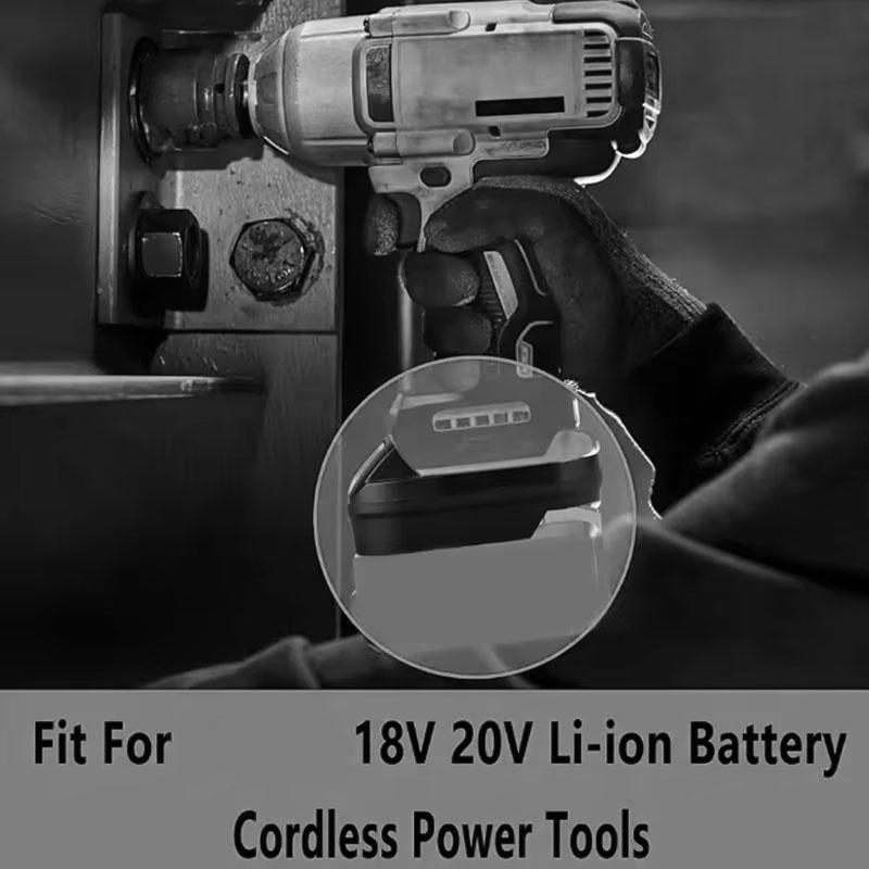 For Einhell to for Dewalt Adapter for Einhell 18V Li-ion Battery Converter to for Dewalt 20v Battery Cordless Power Tools Drill