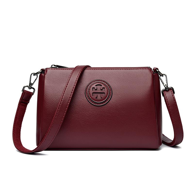 Versatile PU Crossbody Bags for Women Stylish High Quality Brand Design Zipper Solid Color Pattern Casual Daily Use Shoulder Bag